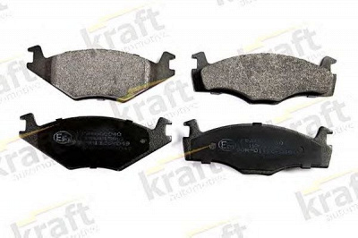 KRAFT AUTOMOTIVE 6000040 -  Комплект тормозных колодок, дисковый тормоз